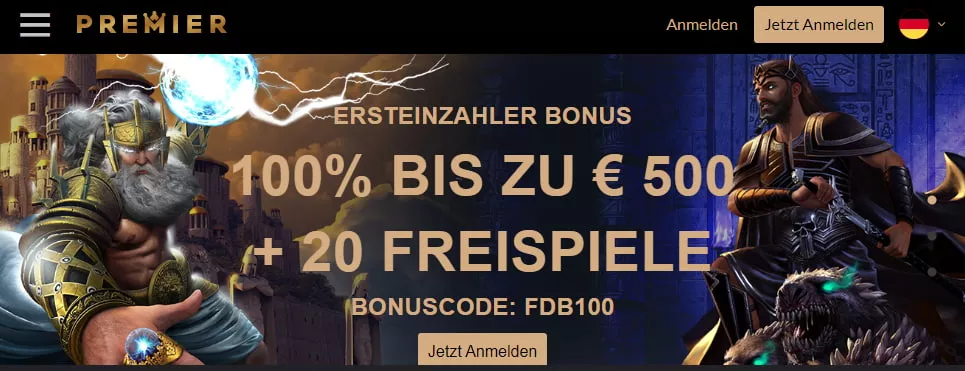 Premier Casino Bonus Codes