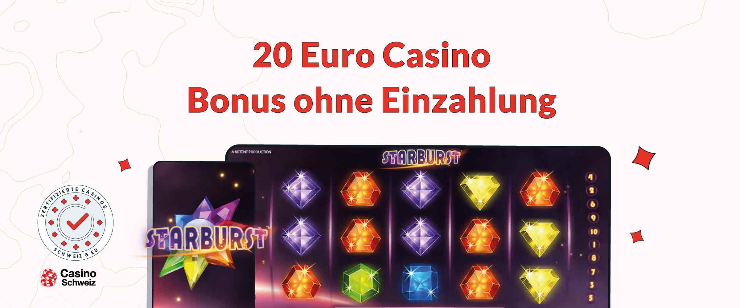 20€ Casino Bonus ohne Einzahlung