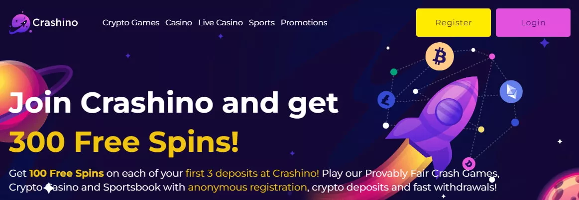 Crashino Casino Bonus Freispiele