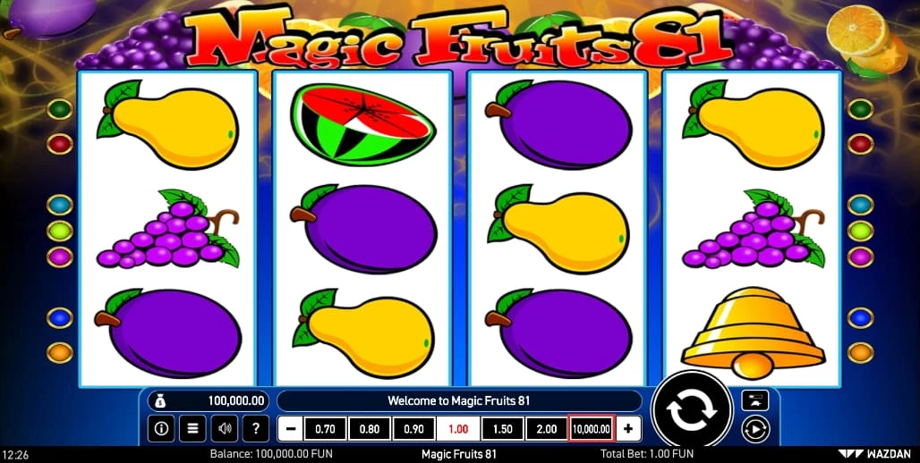 Magic Fruit 81 Slot Vorschau